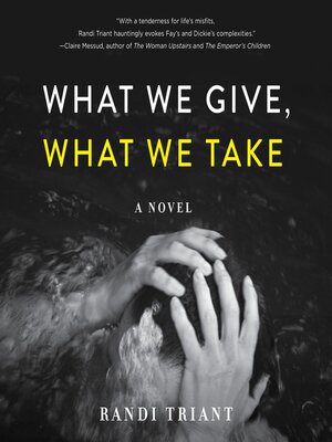 cover image of What We Give, What We Take